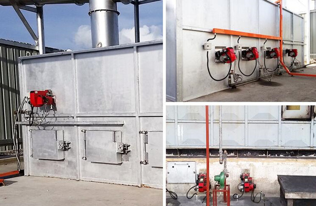 DAHTEC Indirecte Dieselverwarmer, 30 KW Industriële Verwarmers, 50L