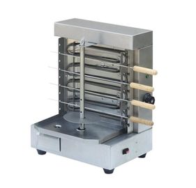 China Het roteren van de Kebabshawarma van Bardoner de Machine Elektrische Mini Roestvrij met Horizontaal BBQ Spit leverancier